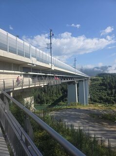 Foto von Andreas entlang der Tour