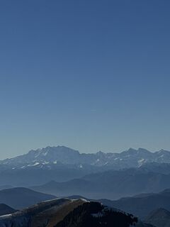 Photo de Luca Mazzo le long du parcours