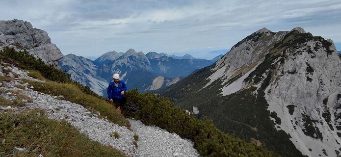 Foto von Stane Korošec entlang der Tour