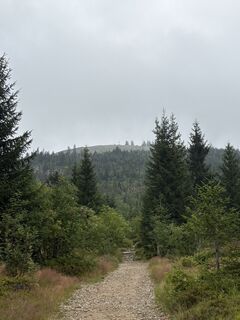 Foto von Egon Dullinger entlang der Tour