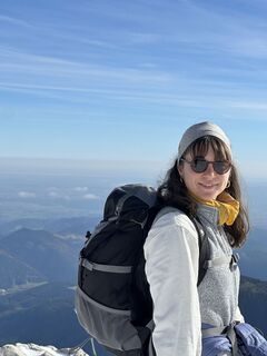 Foto von Maximilian Klammer entlang der Tour