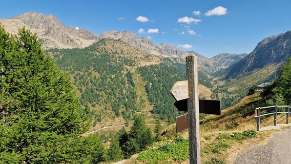 Fotografia z Fabrizi Mellano na trase