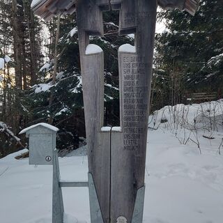 Hohe Dirn Runde in der kalten Jahreszeit