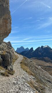 Foto von Agnese Martinelli entlang der Tour