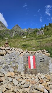 Foto von SilBa entlang der Tour