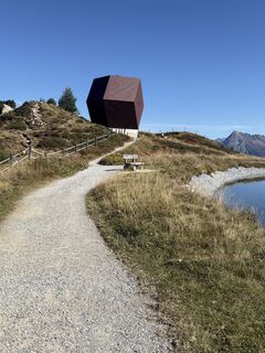 Photo de P-C-K le long du parcours
