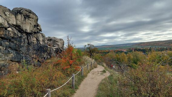 Zdjęcie z H Heikohofgeismar wzdłuż trasy