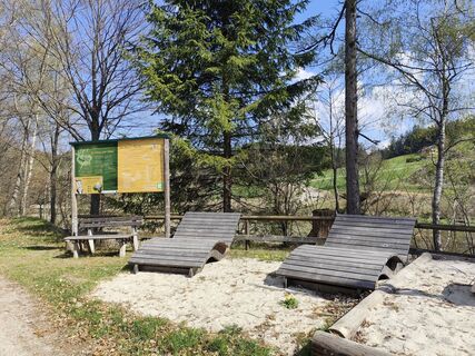 Foto von Barbara Galle entlang der Tour