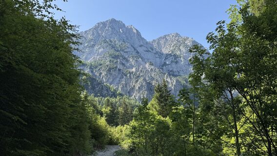 Foto von Brigitta Jencski entlang der Tour