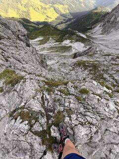 Foto von Laura Eckardt entlang der Tour