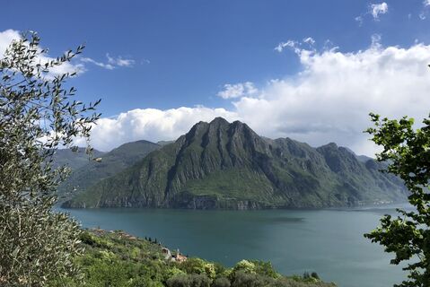 Foto von “Jerry” Brunetti entlang der Tour