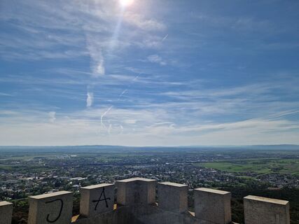 Foto von Claudia Maurer entlang der Tour