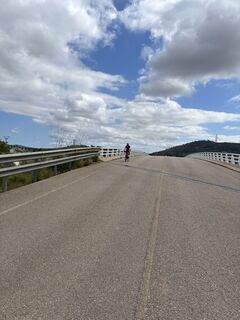 Foto de Sven Aebi a lo largo del recorrido