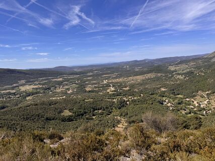 Photo de Andrea Loew le long du parcours