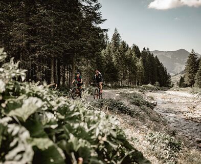 Mountainbiken im Valünatal