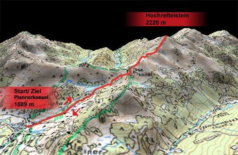 google 3d Wanderkarte