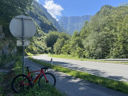 Foto von komich entlang der Tour