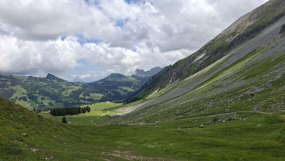Foto von Andri Fontana entlang der Tour