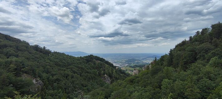 Photo de Andreas Oberholzer le long du parcours