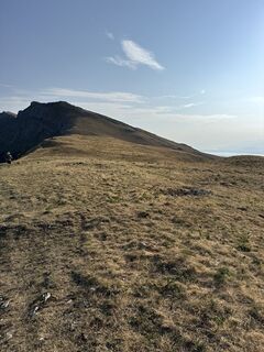 Photo de Peter Duerig le long du parcours