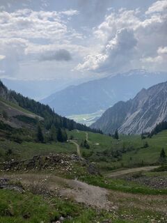 Foto von Ľuboš Hajda entlang der Tour
