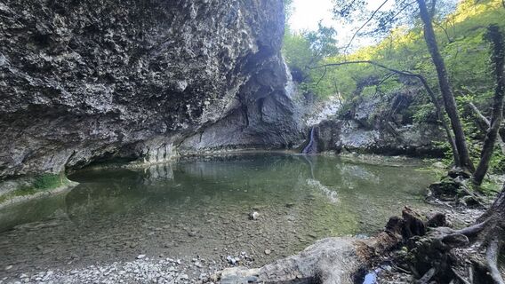 Photo de Mateja Rečnik le long du parcours