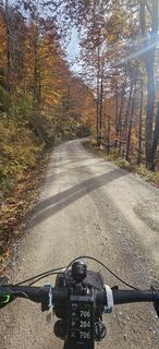 Foto von Johann Schallinger entlang der Tour