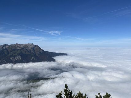 Foto von Urs Zbinden entlang der Tour