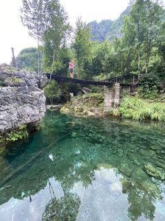Photo de Sven Krieblin le long du parcours