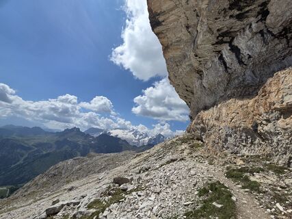 Foto von Gerti Bärnthaler entlang der Tour