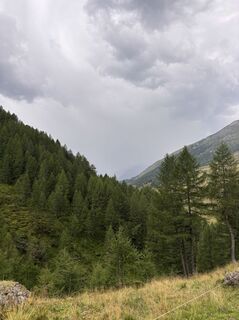 Foto von Annika entlang der Tour