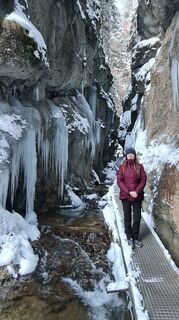 Fotografia z Martina Raptová na trase