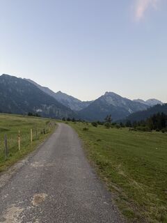 Foto von Hauptmann Kilian entlang der Tour
