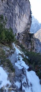 Photo de Mario Libardi le long du parcours