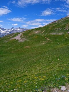 Photo de Fabio Meister le long du parcours
