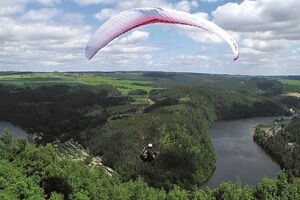 Paragliding am Thüringer Meer