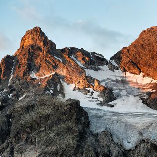 Der große Litzner mit dem gleichnahmigen Gletscher