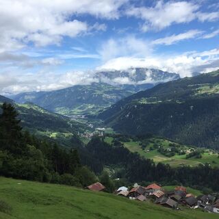 Aussicht oberhalb von Andiast