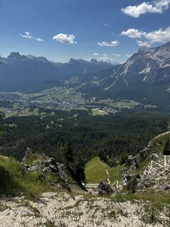 Foto von Leopoldo Ermetes entlang der Tour