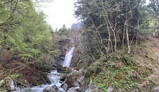 Foto von Toni Lerda entlang der Tour