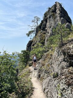 Foto von Marco Harfmann entlang der Tour