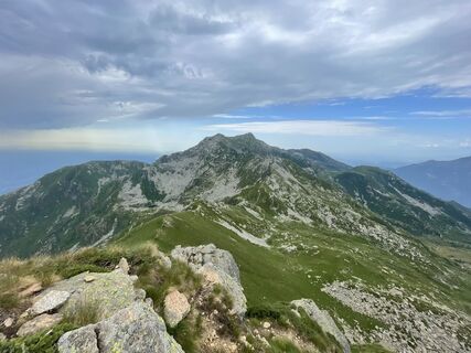 Photo de Thierry Ador le long du parcours
