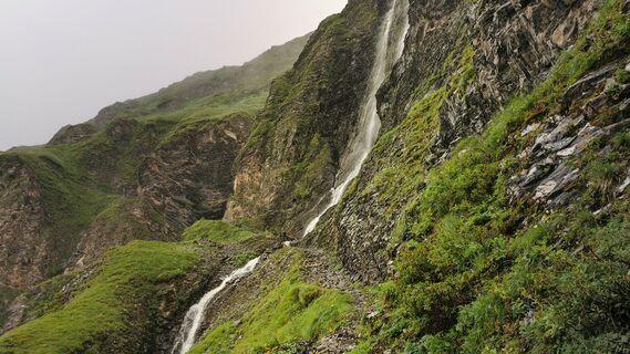 Aufstieg Wildstrubelhaus