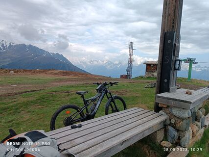 Fotografia z Karl-Heinz na trase