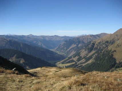Blick zurück auf den Weg