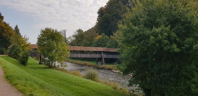 Historische Holzbrücke