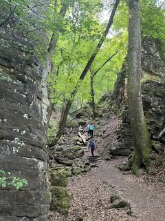 Photo de Linda v.d. Meij le long du parcours
