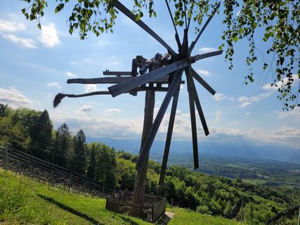 Foto von Juliane Jarke entlang der Tour