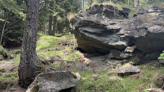 Foto de Jean Claude Guidi a lo largo del recorrido