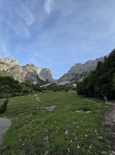 Photo de Domenic Beyrowski le long du parcours
